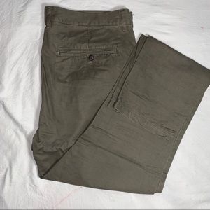 H&M Green Chinos Slim Fit